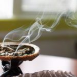 smudging-herbs-in-a-shell