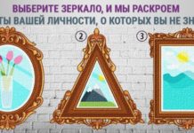 Выберите одно зеркало и узнайте особенности своей личности