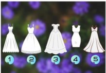 Выберите платье, чтобы узнать, какой должна быть ваша идеальная свадьба