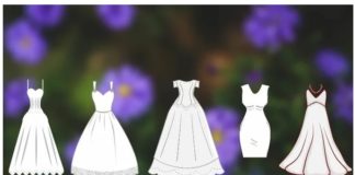 Выберите платье, чтобы узнать, какой должна быть ваша идеальная свадьба