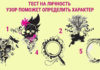 Пройдите тест и определите тип своего характера.