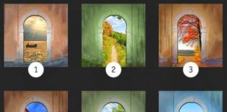 Выберете дверь, которая привлекает вас больше всего.