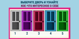 Откройте одну дверь, чтобы узнать каким человеком вы являетесь