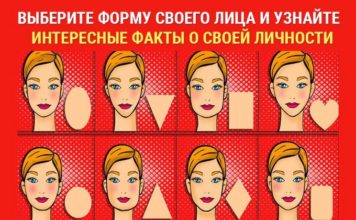 Текст: овал лица многое расскажет о вашей личности