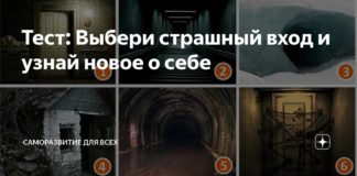 Тест: узнайте подробности своей личности с помощью страшного входа