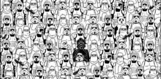 Проверьте свою внимательность, отыскав панду среди штурмовиков