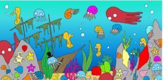 Найдите затерявшуюся рыбку и проверьте свою наблюдательность