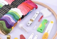 Особенности выбора инструментов и материалов для вышивки