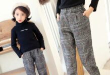 Как подобрать детские брюки для девочек по размеру?