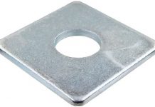 Где применяется шайба квадратная DIN?