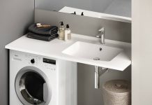 Раковина над стиральной машиной: выбор и установка