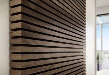 Акустические панели из реек для стен