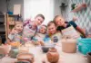 Удивительное приключение: День рождения ребенка в Гончарной студии №1 в Новосибирске.